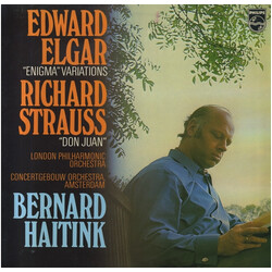 Sir Edward Elgar / Richard Strauss / The London Philharmonic Orchestra / Concertgebouworkest / Bernard Haitink Enigma Variations / Don Juan Vinyl LP U