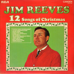 Jim Reeves 12 Songs Of Christmas Vinyl LP USED