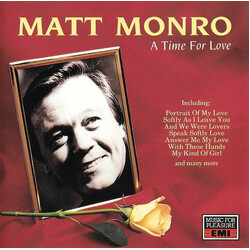 Matt Monro A Time For Love CD USED