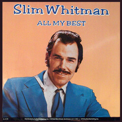 Slim Whitman All My Best Vinyl LP USED