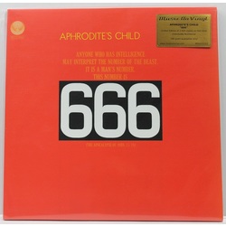 Aphrodite's Child 666 limited numbered 2018 RED vinyl 2 LP g/f sleeve