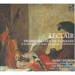 Fabio Biondi Leclairsonatas For Solo Vi CD