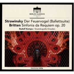 Staatskapelle Dresden / Rudol Stravinsky The Firebird; Brit CD