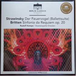 Staatskapelle Dresden / Rudol Stravinsky The Firebird; Brit Vinyl LP