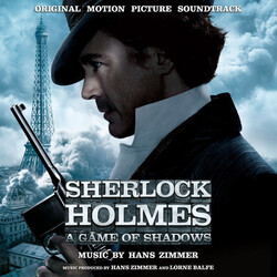 Sherlock Holmes A Game Of Shadows Soundtrack Hans Zimmer MOV ltd #d 180gm TRANSPARENT SMOKE vinyl 2 LP