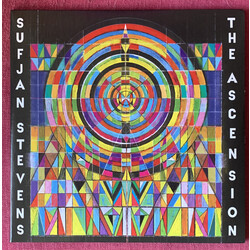 Sufjan Stevens Ascension limited edition CLEAR vinyl 2 LP gatefold