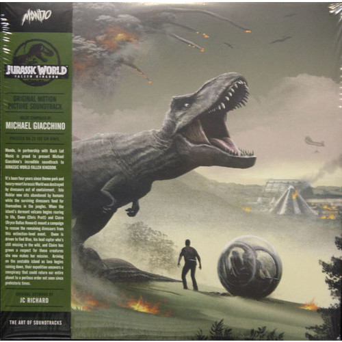 Michael Giacchino Jurassic World Fallen Kingdom Original Motion Picture Soundtrack Vinyl Lp 