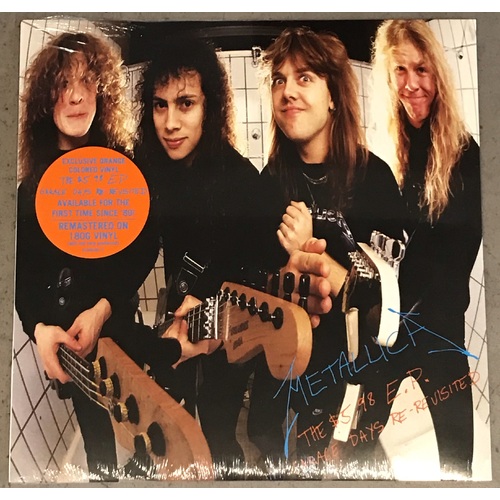 Metallica The 5 98 E P Garage Days Re Revisited Ltd Orange Vinyl