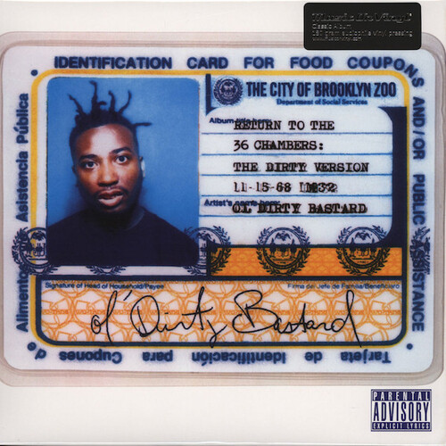 Ol Dirty Bastard Return To The 36 Chambers Dirty Version 180gm Vinyl 2 Lp For Sale Online And Insto