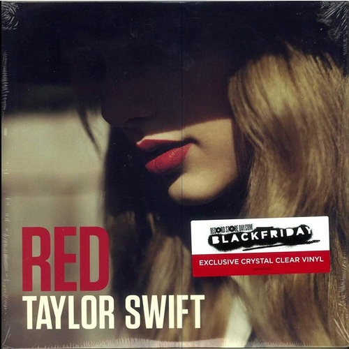 Taylor Swift Red RSD Black Friday EU CLEAR vinyl 2 LP g/f sleeve